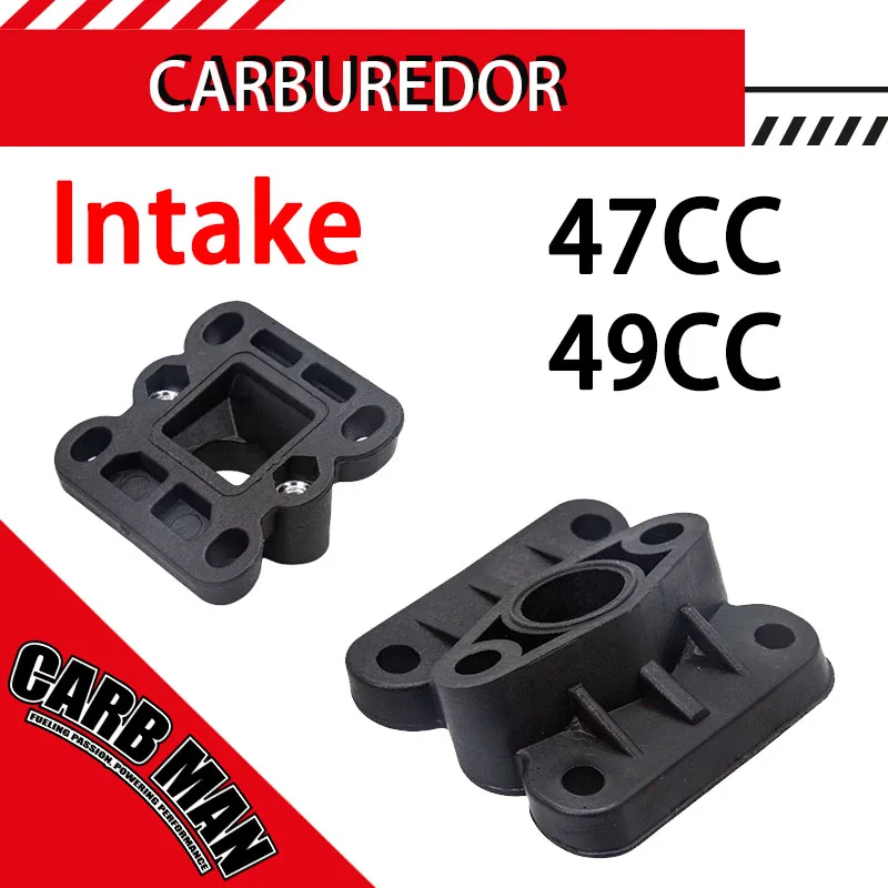 

Lawn Mower Dirt Bike Minimoto Carburetor Intake Manifold Inlet Pipe For NB411 CG411 47cc 49cc Engine Garden Tools Pocket Bike