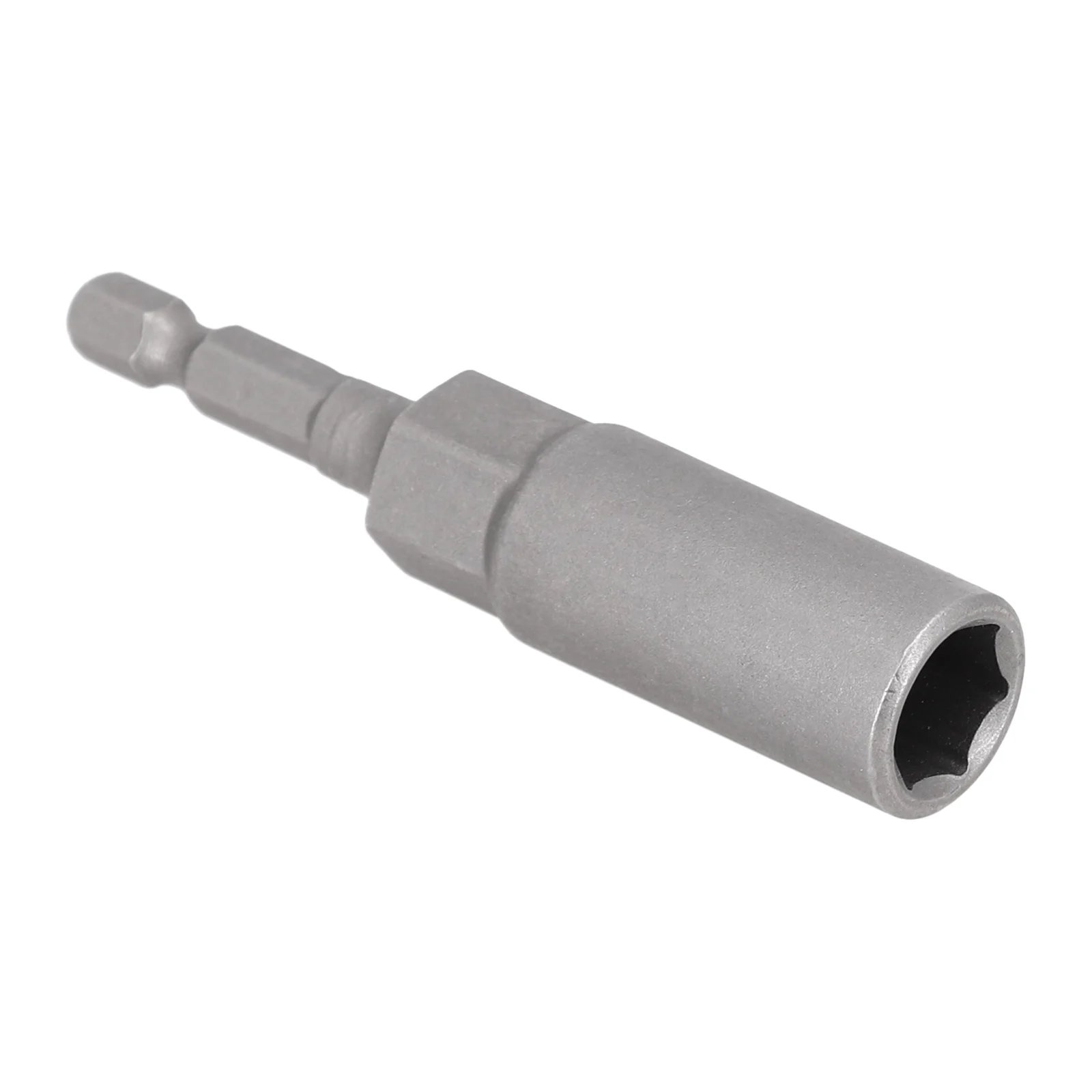 1PC 80mm Length Hex Drive Magnetic Socket Impact Nut Bolt Drill Bits Set 5.5-19mm Hex Shank Impact Socket Adapter Nut Setters