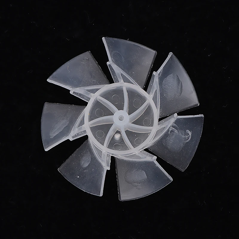 35mm/42mm/ 50mm/ 65mm Plastic Cooling Fan Blade for Hair Dryer - 7 Blades