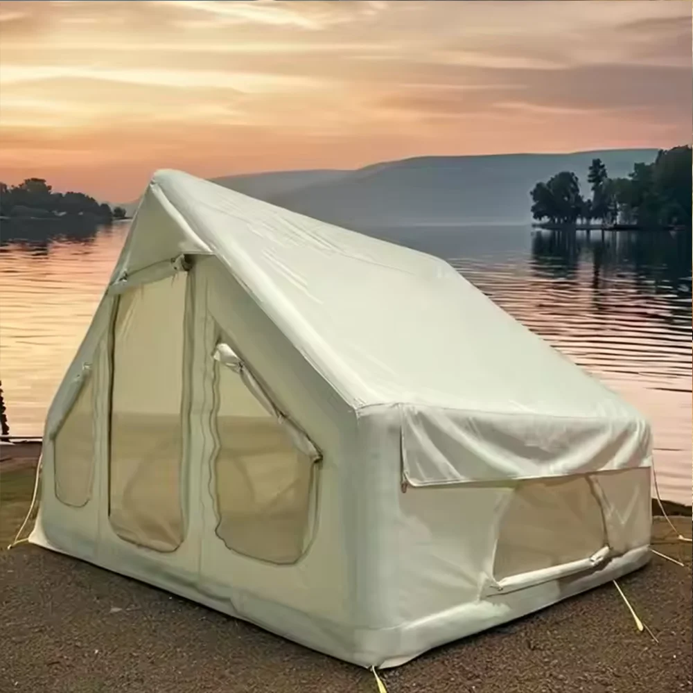 

Hot sale!Cabin Tent Good Quality Outdoor Waterproof Family Travel Camping Tent Inflatable House Tent