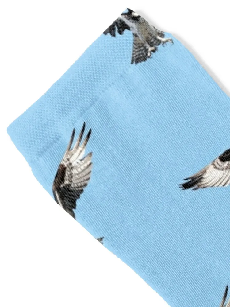 Osprey Color Print Socks heated anti-slip shoes Christmas Socks Woman Men's