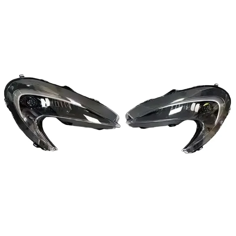 

For McLaren MP4-12C Front Car Headlight 650 540 DRL in White Amber 24V/12V Glass Lamps with 6000K Color Temperature for Low Beam