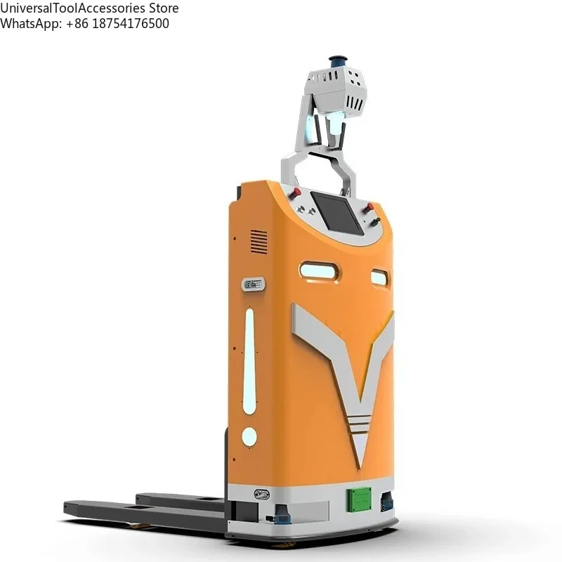 Latest Design Tech Slim Stacking AGV Forklift CE Certified 2T 3D SLAM for Warehouse Automation Handling and Lifting