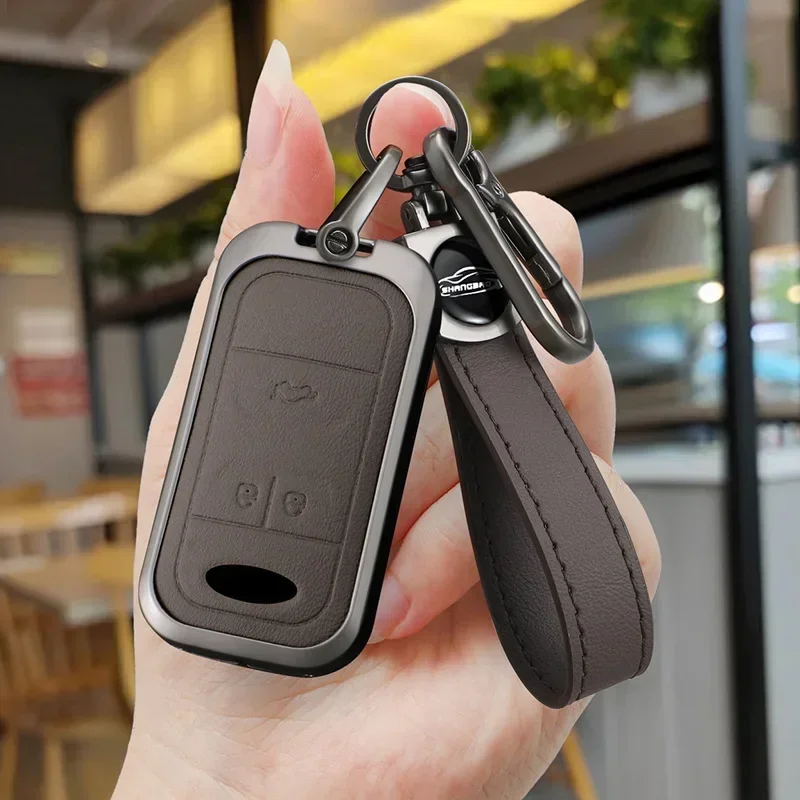 

3button Car Key Shell Protective Case Cover For Chery Tigg 4 3 Tiggo8 7 Arrizo5 202020212022 Remote Control Keychain Accessories