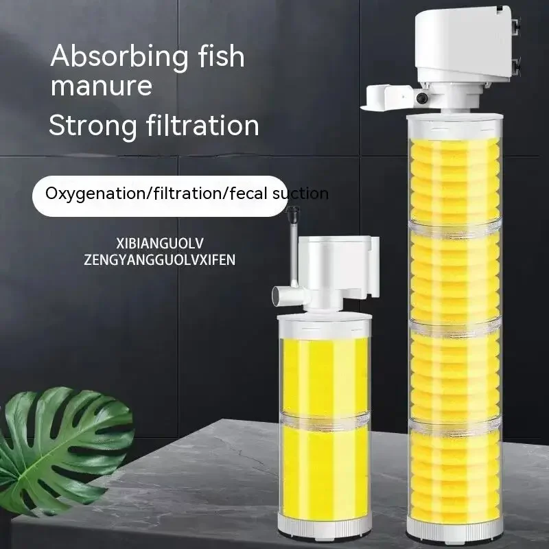 SOBO Filter for Fish Tank Aquarium Filter Pump Three in One Filters Accessories Aquatic Pet Supplies Products Home Garden