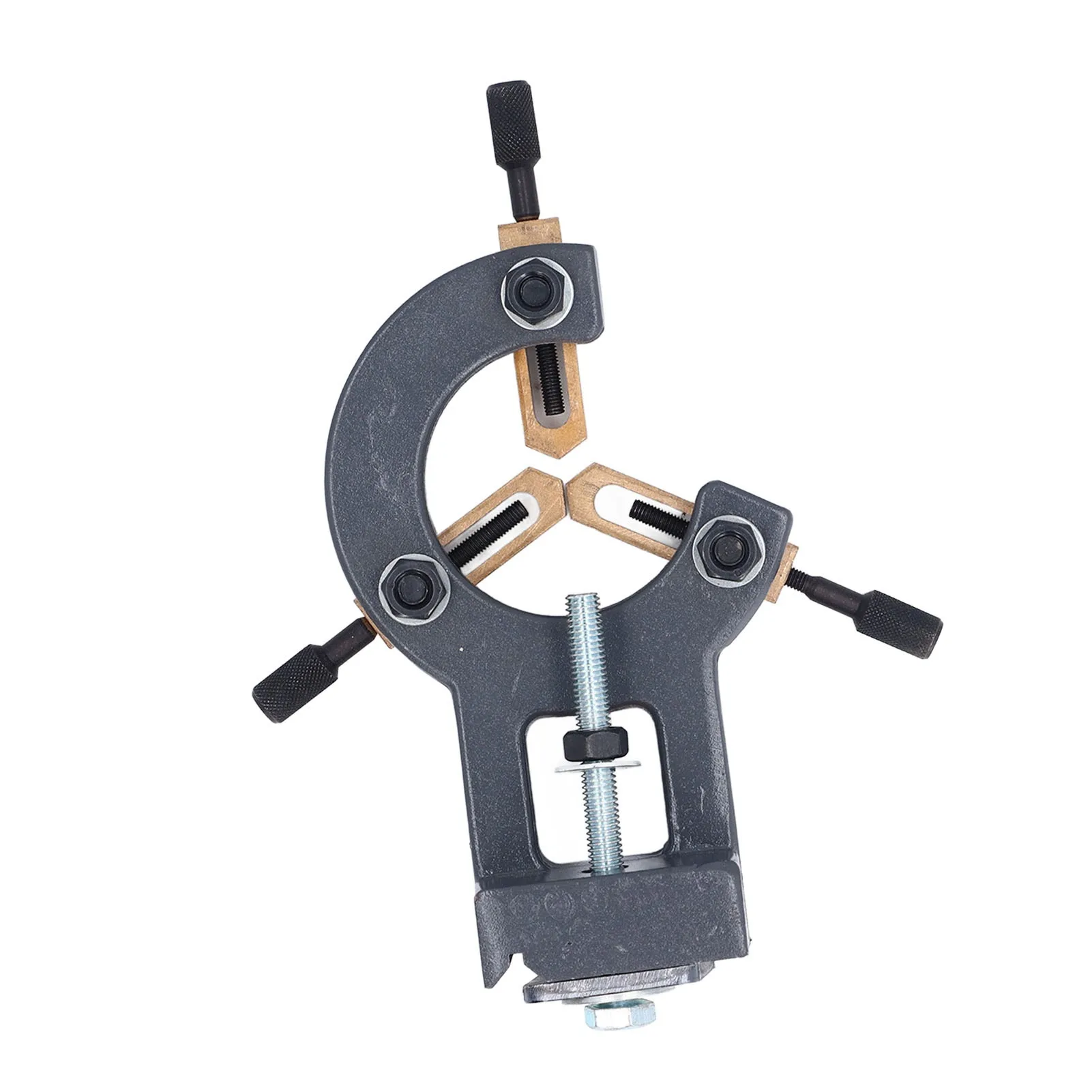 

Mini Lathe Center Frame Aluminum Alloy Iron Copper Mini Lathe Steady Rest Widely Compatible Secure Support for 210x750 210x800