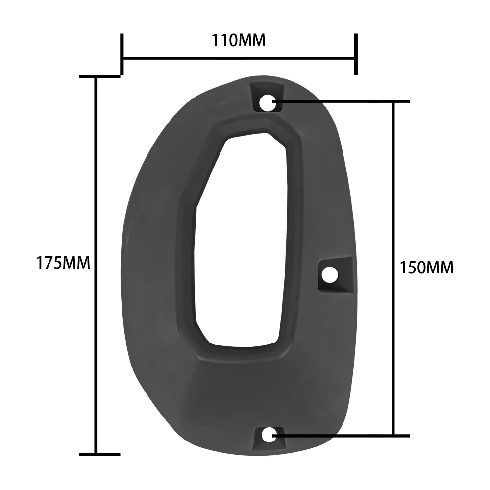 دراجة نارية العادم الحرس حامي الخلفي العادم الأنابيب الديكور قذيفة تلميح غطاء ل Benelli TRK502X BJ500GS-A TRK 502X TRK502 X