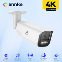 ANNKE 4K 4X ZOOM Smart Dual Light Varifocal Network Camera IP Camera IP67 Human Vehicle Detection 8MP Smart Home Cam