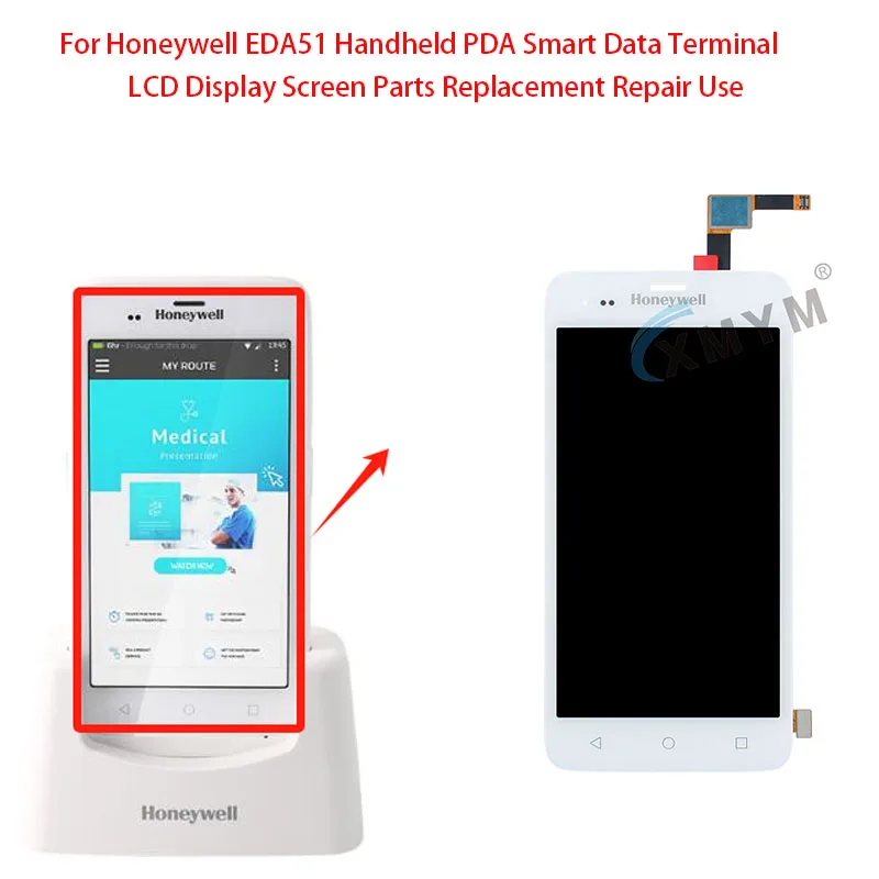 

For Honeywell EDA51 Handheld PDA Smart Data Terminal LCD Display Screen Parts Replacement Repair Use