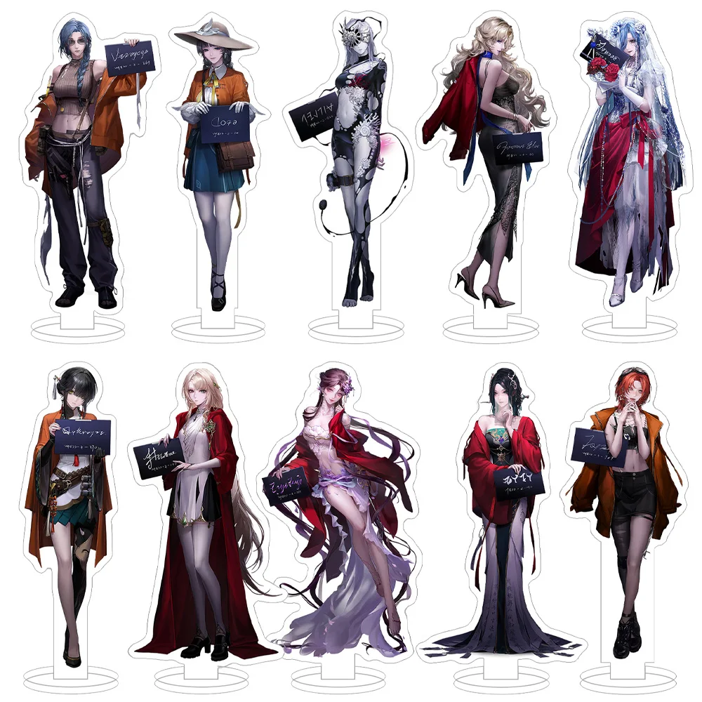 Персонаж «Путь в никуда» Грави Jotaro Kujo Vautour Bleu Lysandra Luminita Pylgia Фигурки аниме Акриловая подставка украшение для стола