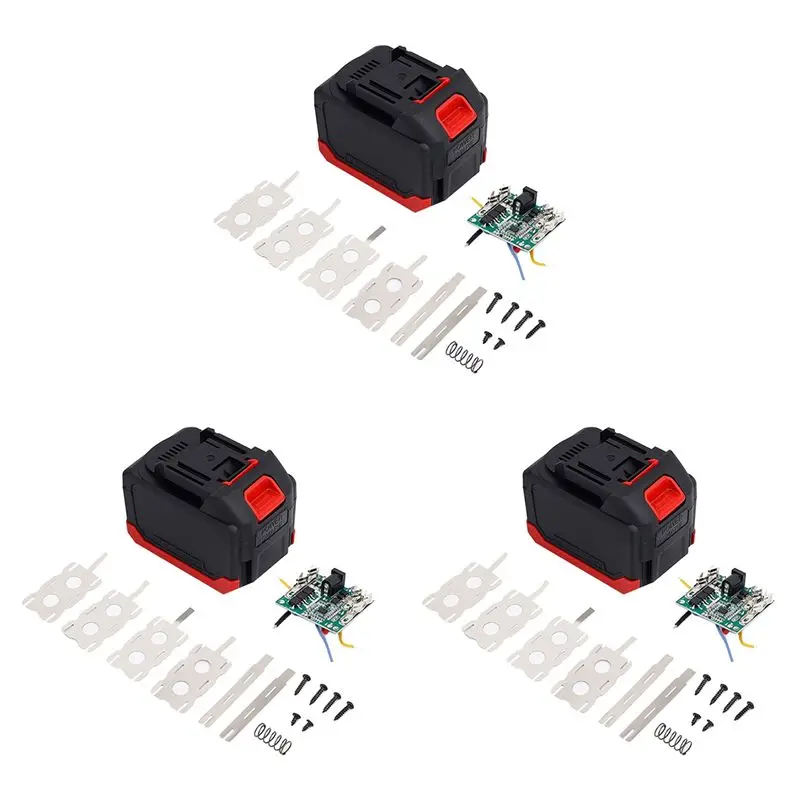 

Корпус для аккумулятора JABS-3X + защитная плата для литиевой батареи на 15 элементов, комплект платы для аккумуляторного блока инструмента