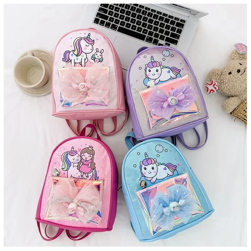 

Unicorn School Bags for Kindergarten Perfect for Daycare and Preschool, Adjustable Strap, Ideal for School & Travel Backpacks