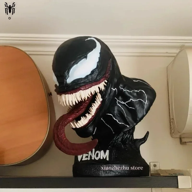 Inventory Marvel Deadly Guardian Venom 1/1 Half Body Model Boyfriend Birthday Series Desktop Display Decoration Gift Toys