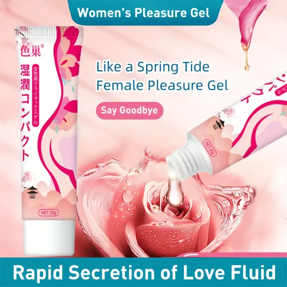 Lubricant for Sex Water-Based Lube for Women Fast Orgasm Grease Oral Vaginal Gel Easy to Clean Sex Toy Adult Masturbation 20g