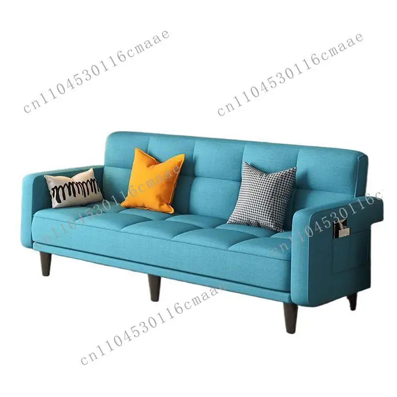 NEW Customized Multi Functional Folding Sofa Bed with Dual Use Fabric Simple Single Living Room Rental Room Folding Bed