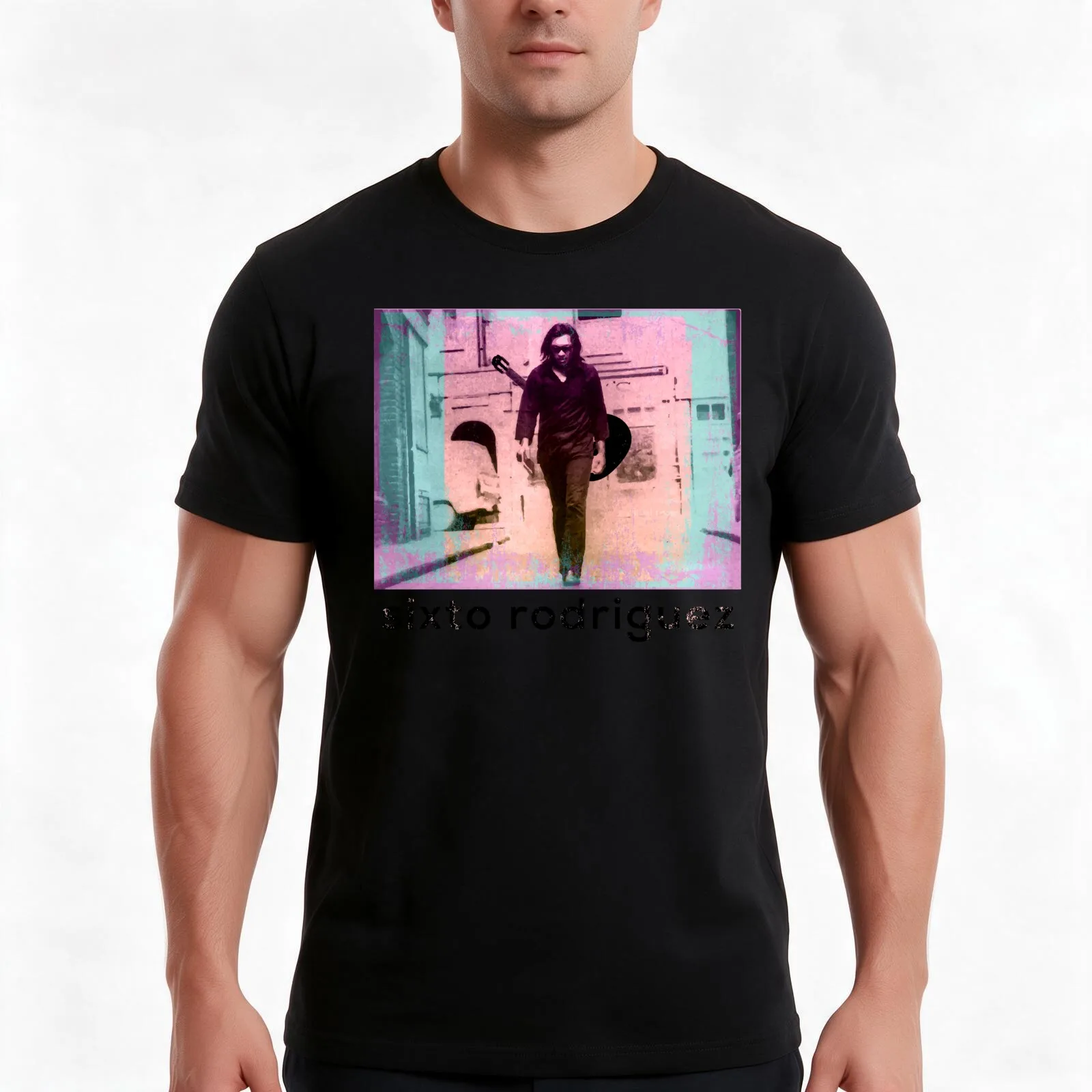 Sixto Rodriguez - Sugar man tribute T-Shirt Summer Casual Cotton Tee Oversized Streetwear Tops Vintage Graphic Print