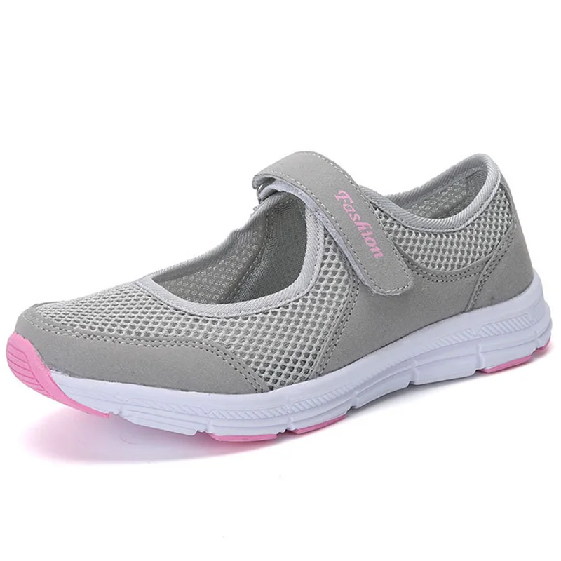 Fashion Breathable Sneakers For Women 2025 New Walking Outdoor Women Sneakers Mesh Fabric Women Shoes Female Footwear