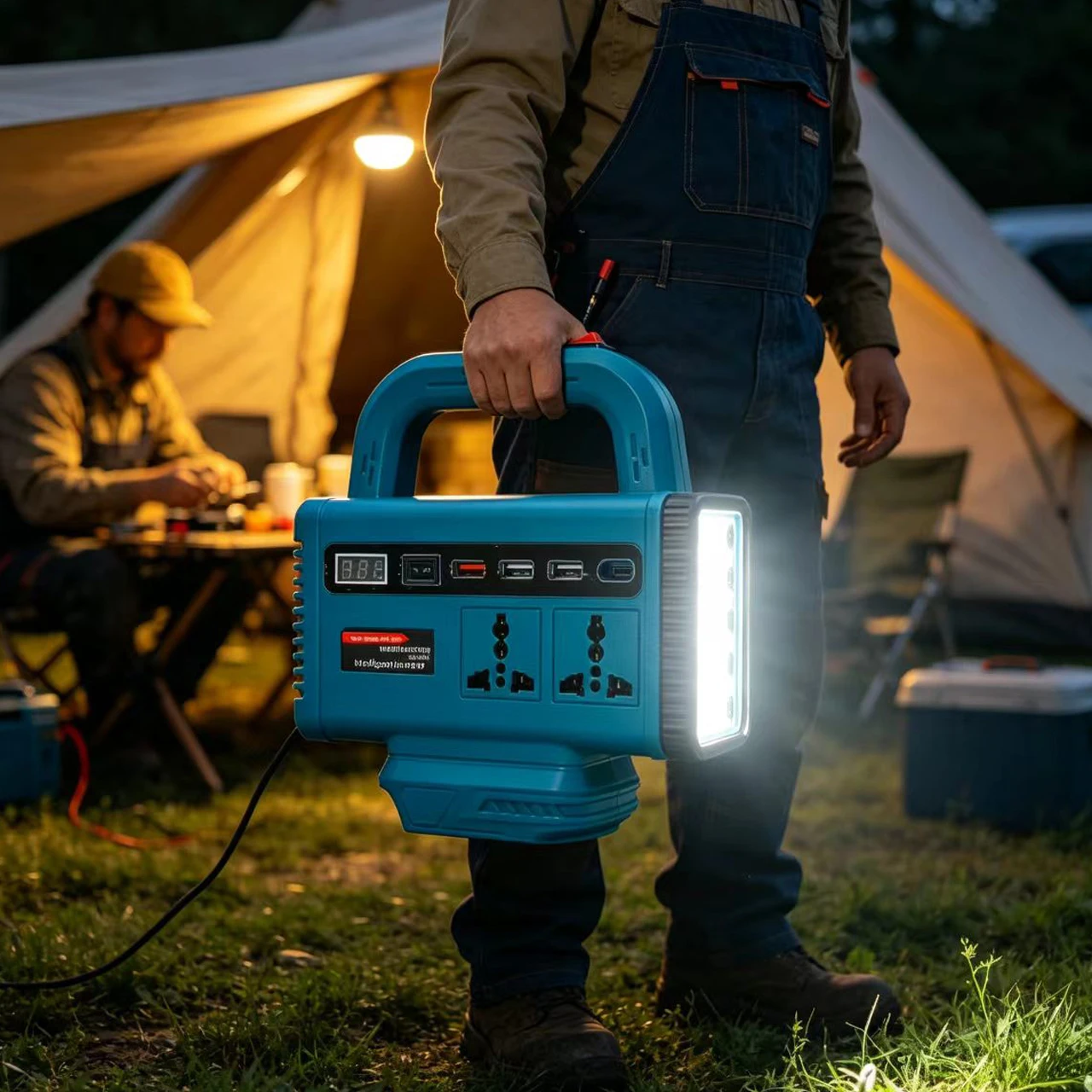 Taşınabilir LED Lamba DC18V AC - Outdoor Camping Jobs incelemesi ve fiyatı