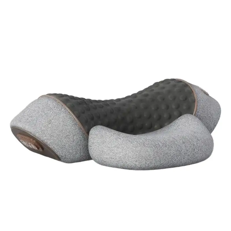 Electric Neck Massage Pillow Shoulder Relaxer Heating Massager Rebound Hot Compress Vibration Massager For Back Cervical