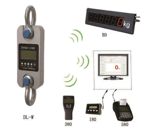 Force Gauge Highly Accurate Heavy Duty Scale LCD Digital Load Cell Shackles Weight Wireless Electronic Dynamometer Dynalink