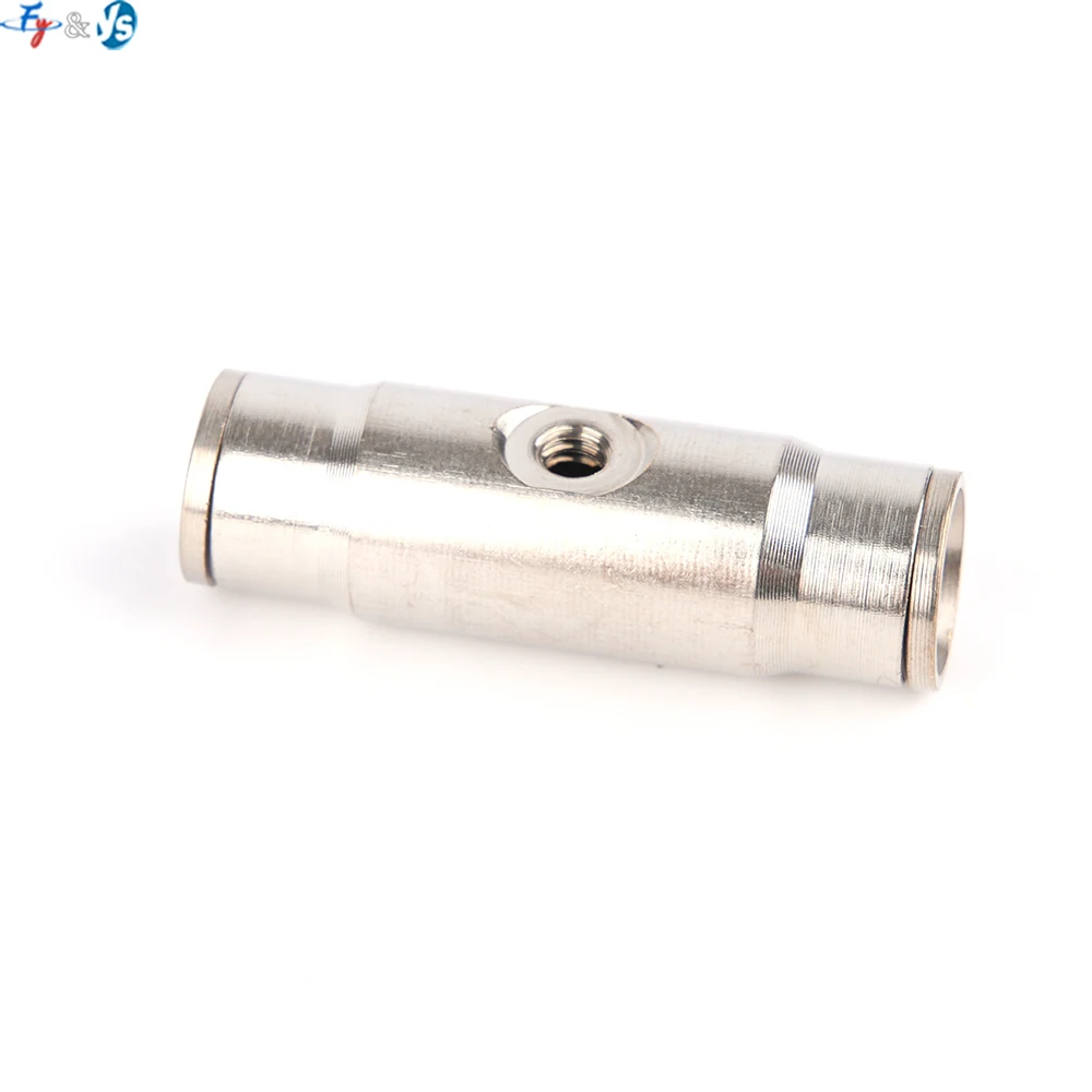Straight-Through Single Spray Fog Machine Nozzles Straight Joint Fittings 3/8 Misting System Irrigation Hose Connector