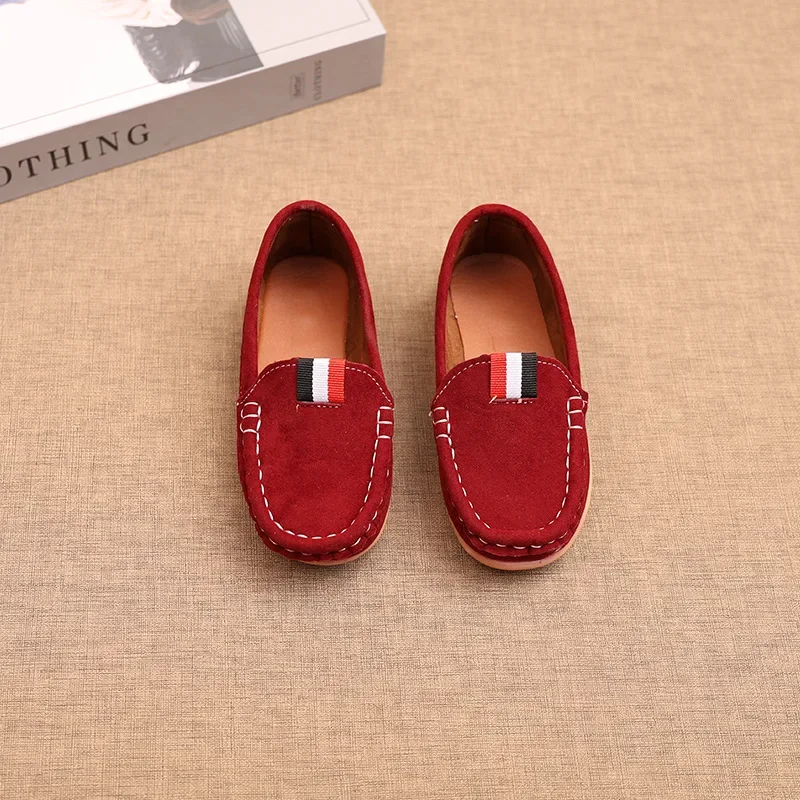 Kinder-Softloafer Frühling 2026 – Flache Schuhe für Baby-Jungen 1-10 Jahre, lässige Mokassins, rutschfeste Slipper, klassischer Freizeitschuh – Detail 4