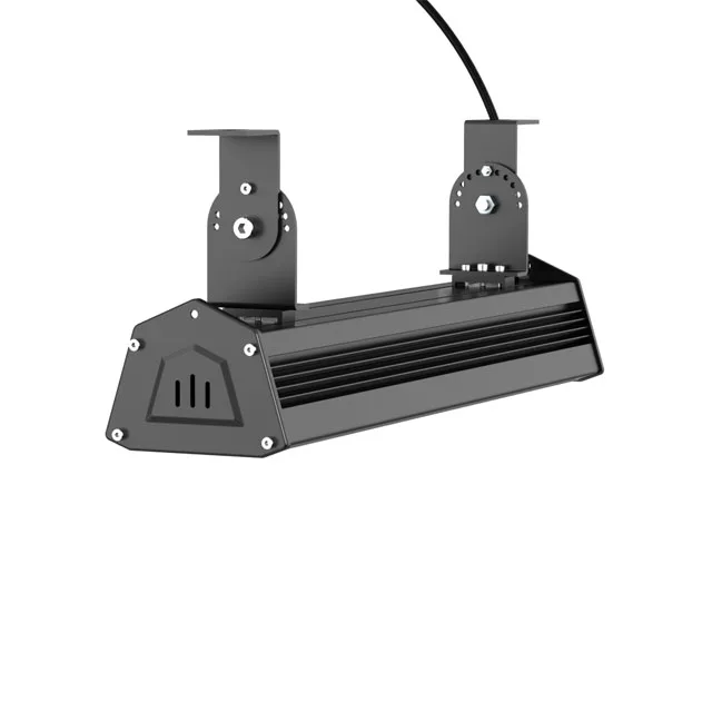 IP65 Waterproof 100W LED Suspended Linear High Bay Industrial Canopy Light for Warehouse Factory Workshop