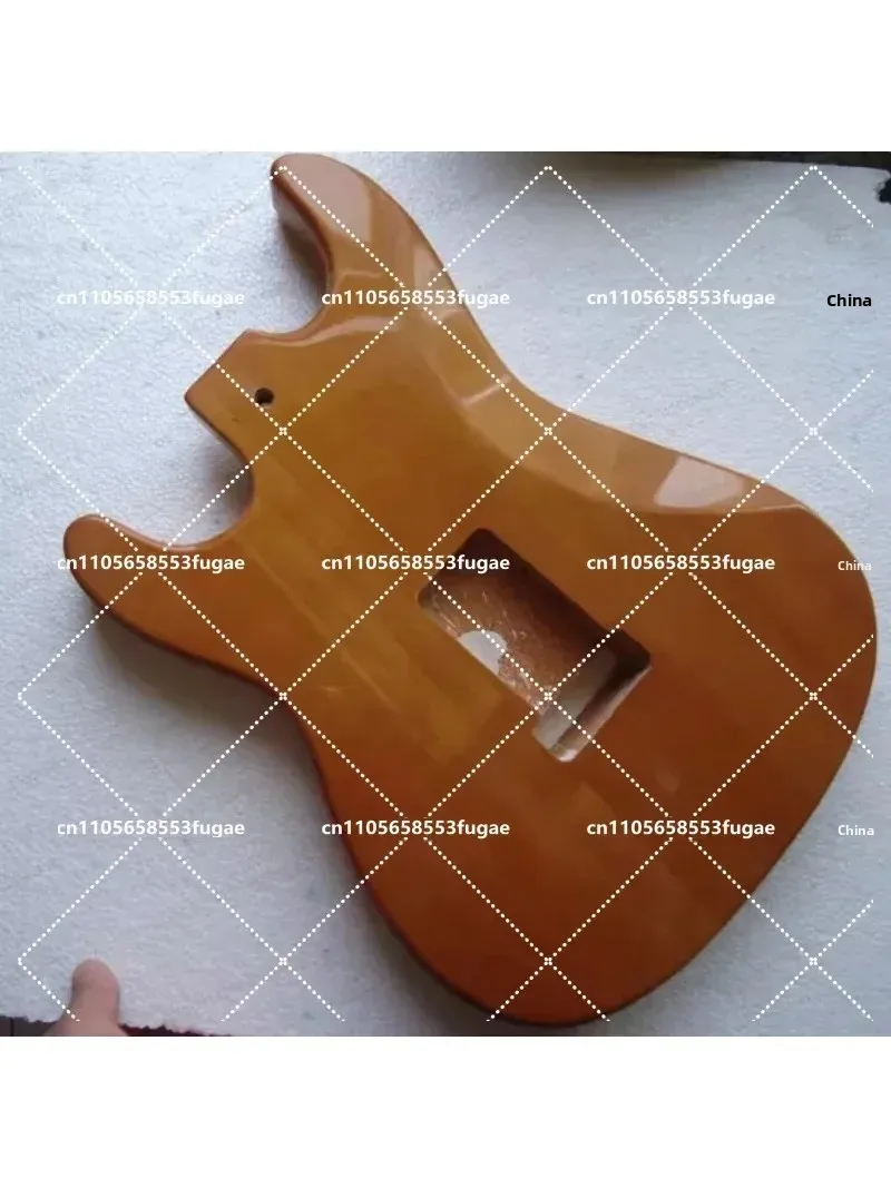 electric-guitar-stq-body-personalized-scar-wood-grain-mahogany-bright-paint-diy-guitarist-accessory