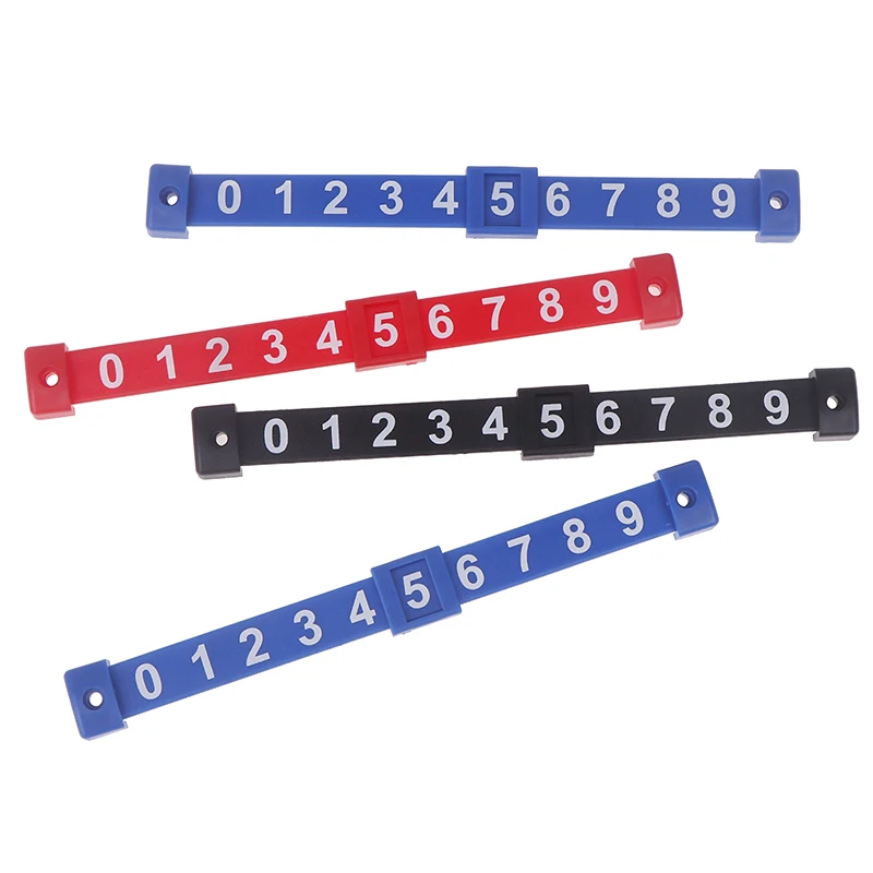 2Pcs Foosball 카운터 마커 테이블 게임 득점 단위 축구 키퍼를위한 10 개의 숫자 표준 테이블 스코어 보드