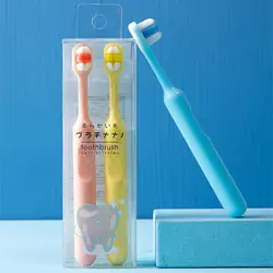 New Upgrade Ten Thousand Hair Toothbrush For Children 2-5-year-old Candy-colored Baby Thin Soft Ten Thousand Hair Toothbrush