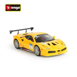 Bburago 1:43 Ferrari 488 Challenge 2017 Static Die Cast Vehicles Collectible Model Racing Car Toys