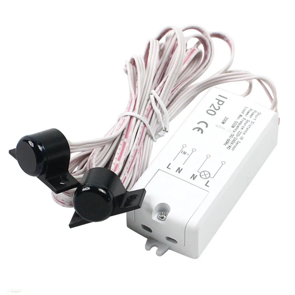 Double Hand Sweep Induction Switch with Infrared Proximity Touch Sensor for LED Light Control in Cabinets and Wardrobes