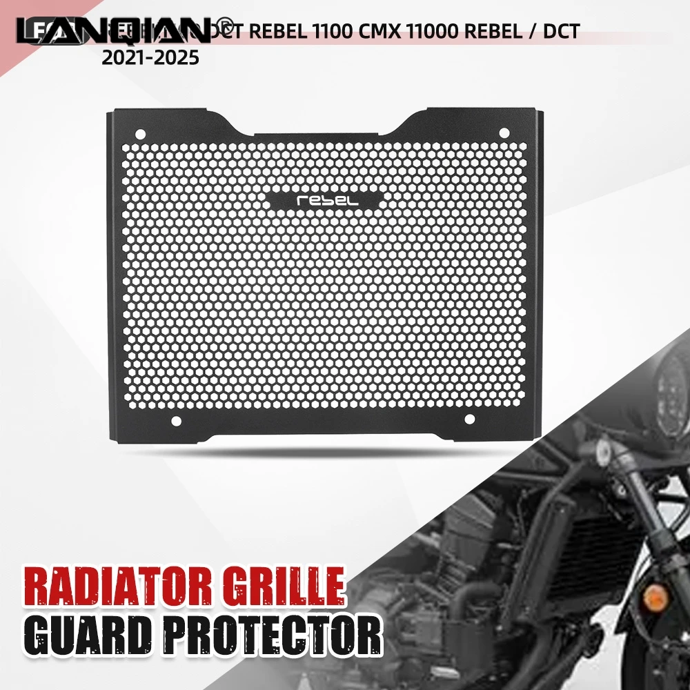 

For Honda Rebel1100 DCT Rebel 1100 CMX 11000 Rebel / DCT 2021-2026 Motorcycle Accessories Radiator Grille Guard Protector Cover