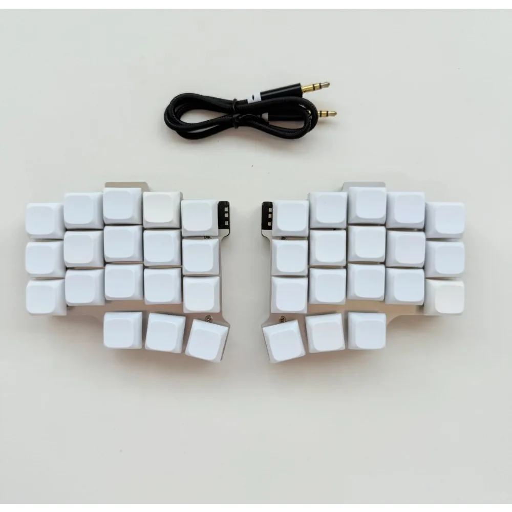 

SW35 Split Keyboard Ergonomics QMK Split-body Hot Swap RGBVIAL Left and Right Hands Keyboard USB Game Accessories Wired Pcb Vial