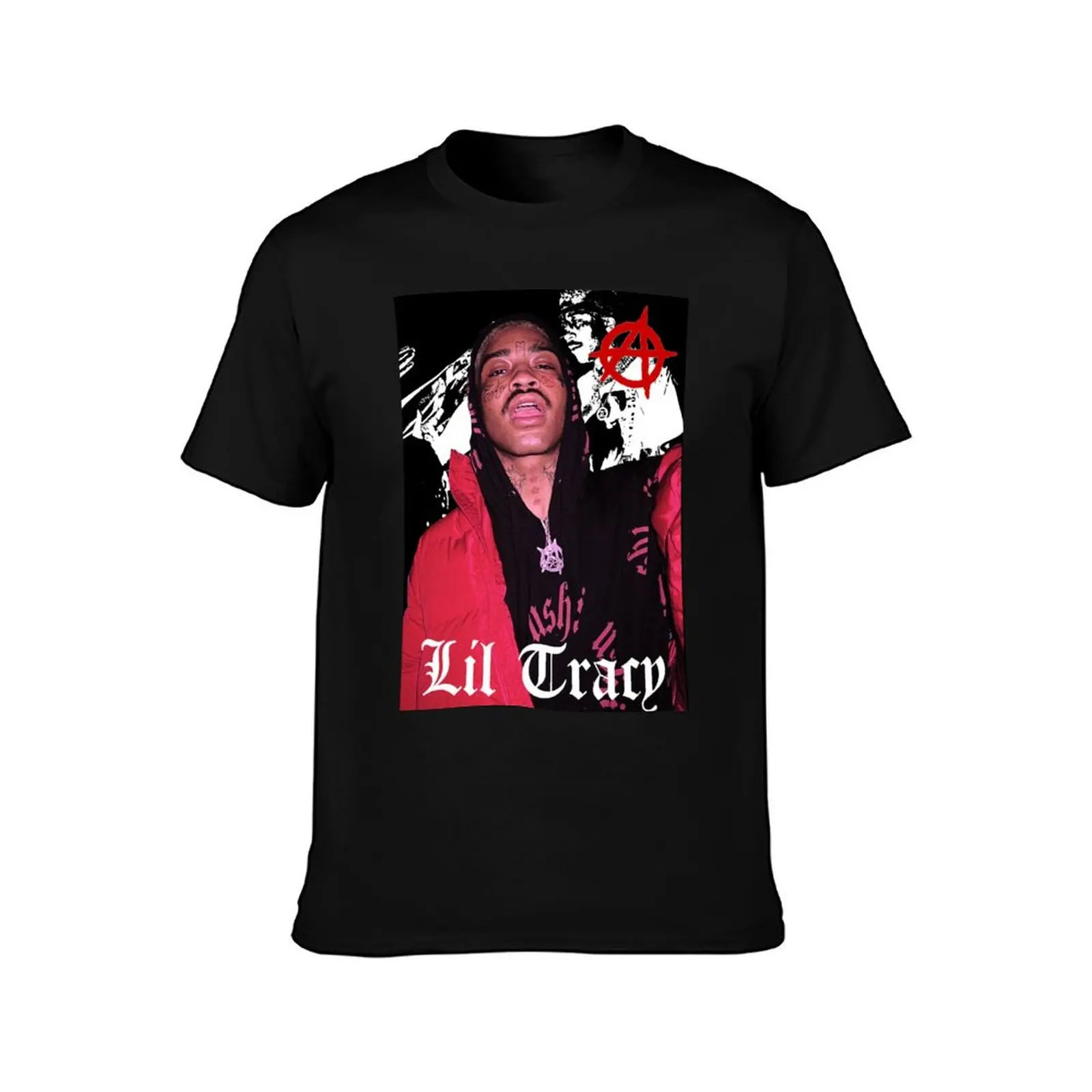 Lil Tracy T-Shirt Basic Breathable Solid Color T-Shirt