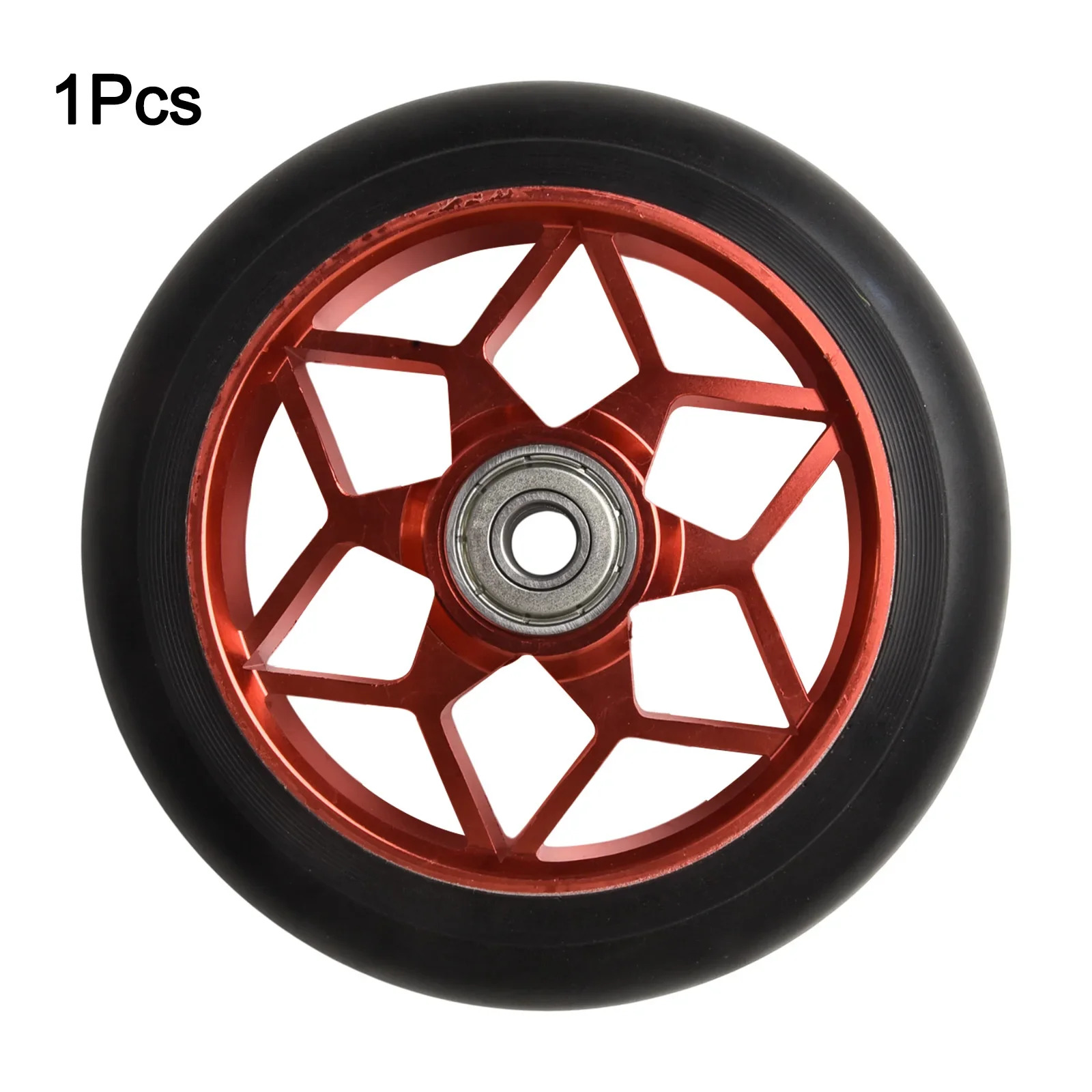 

110 мм 4,3-дюймовые колеса для профессионального скутера, высокопроизводительные колеса для скутера, легкие колеса, нескользящая конструкция, профессиональные детали для скутера