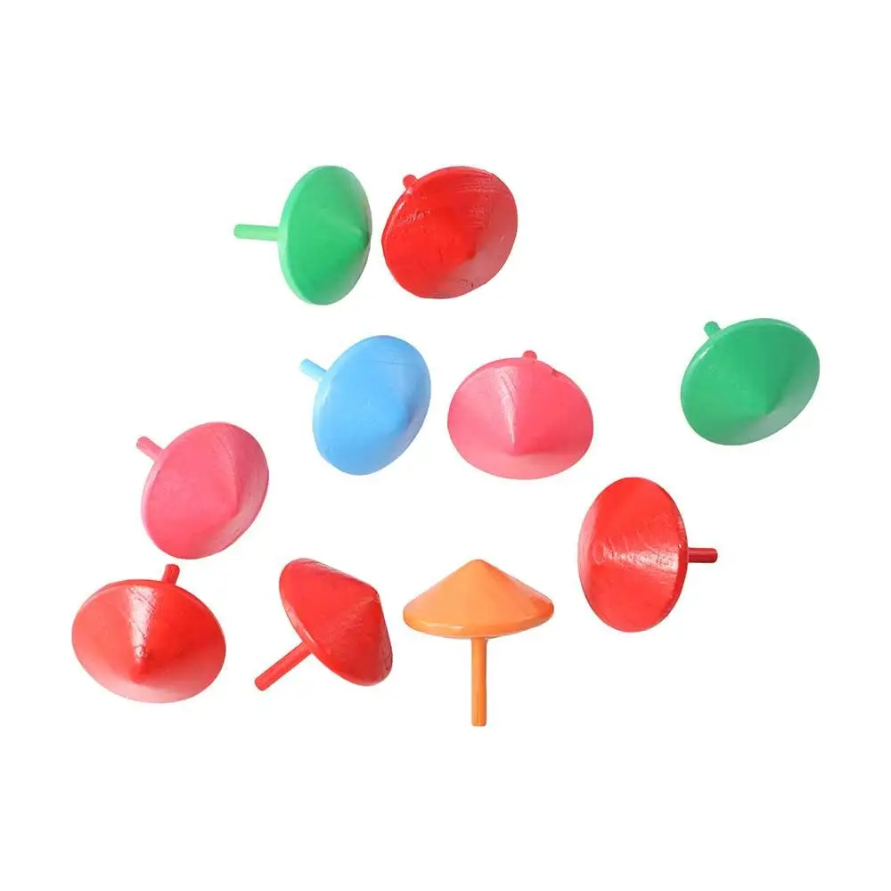 Toys Peg-Top Relief Stress Toys Gyro Toys Woode Spinning Top Toy Desktop Spinning Top Wooden Rotate Gyro Wooden Gyro Toys