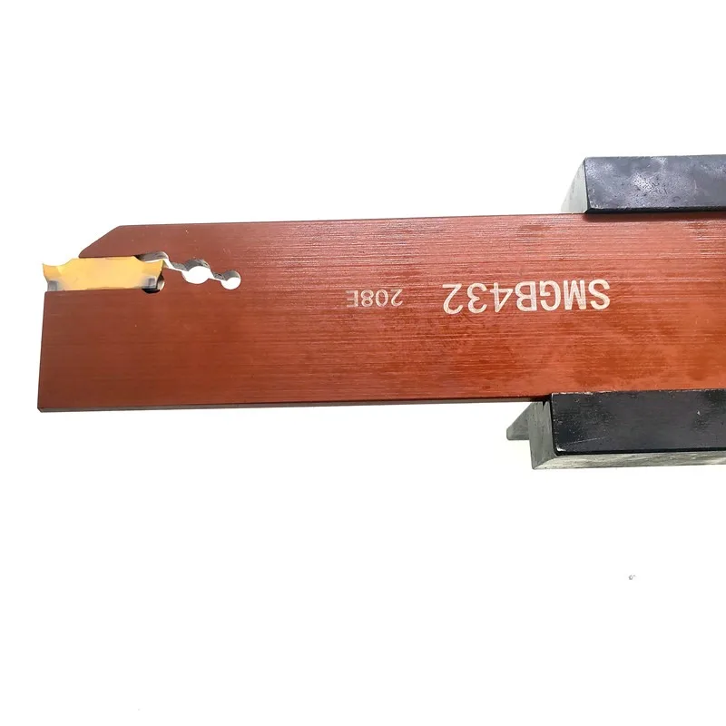 For Outer Diameter Elongated Large Deep Cutting Groove Cutter Holder, Double Head SPB/SP Groove Blade