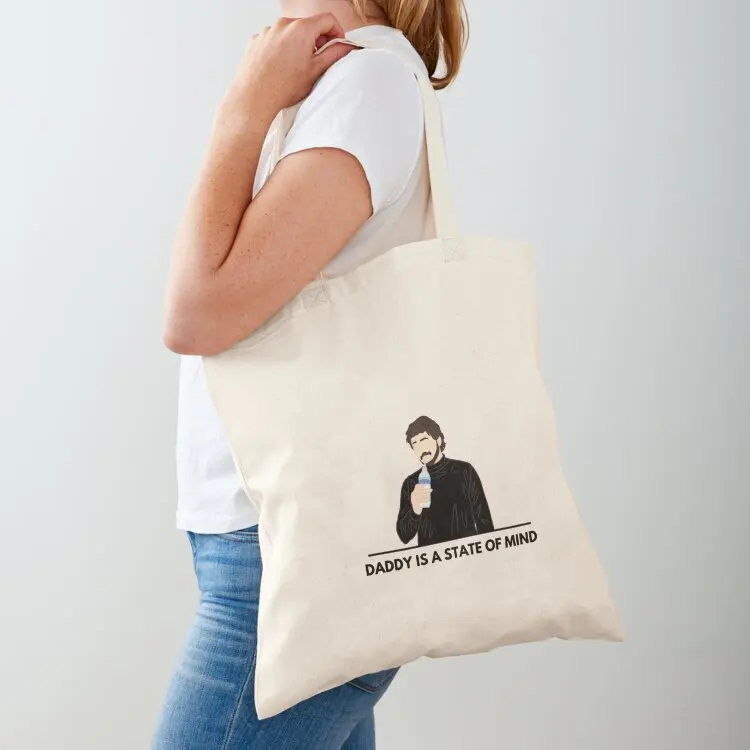 

Daddy is a State of Mind - Pedro Pascal Tote Bag Custom bag custom fabric bag for beach