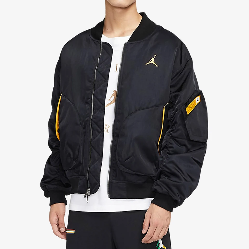 Nike Official Authentic Jordan Legacy 2 Men's Zipper Warm Jacket