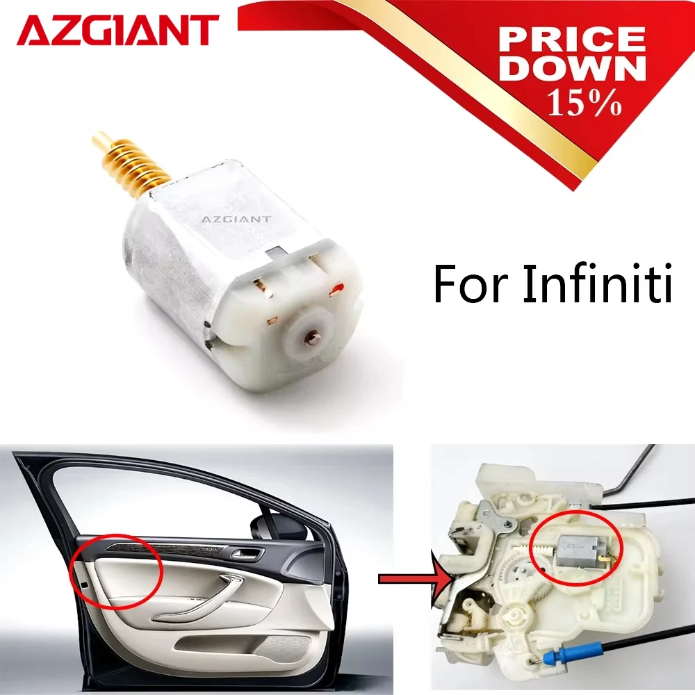 

Car Parts Door Lock for 2003-2010 Infiniti QX56 FX45 FX35 Locking Repair Motor 12V