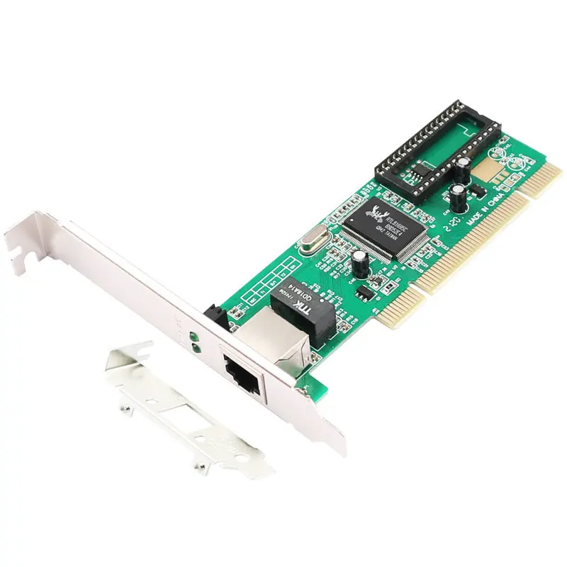 Placa de rede PCI para PC Desktop, Gigabit Ethernet Mainboard, RTL8169, 10 Mbps, 100 Mbps, 1000Mbps