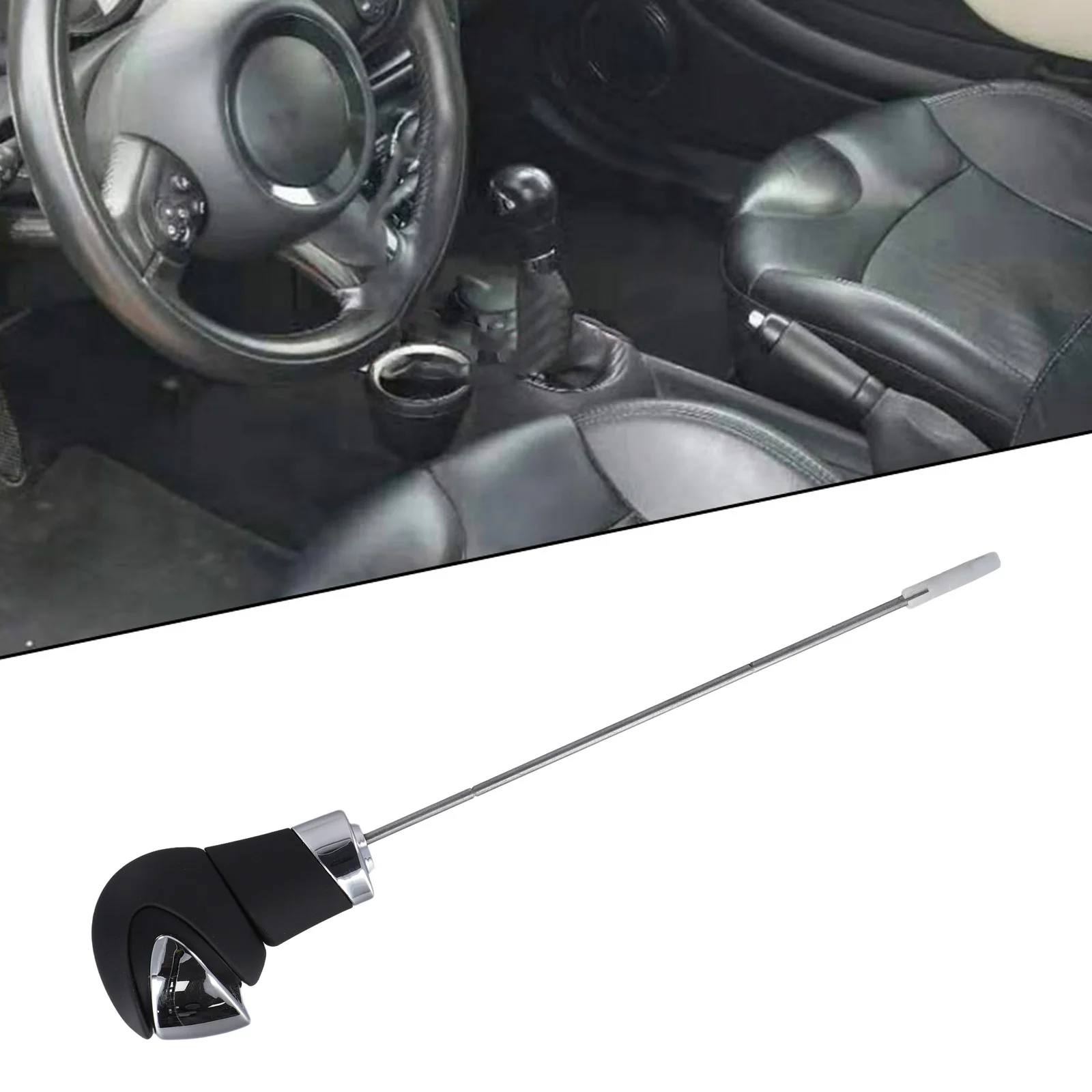 Pommeau de levier de vitesse automatique pour MINI pour Cooper R56 R57 R58 R59 R60 R61, conception pratique, Installation à ajustement Direct