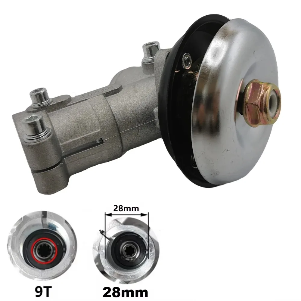 26/28mm 7/9T Strimmer Getriebe Kopf Getriebe Pinsel Cutter Gras Trimmer Rasenmäher Teil Rasen Trimmer zubehör Pinsel Cutter Getriebe Kopf