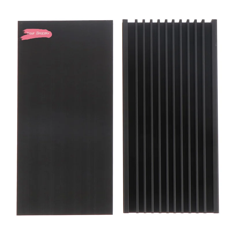 

Алюминиевый радиатор Y-1Pc черного цвета 50*100*12.7мм для мощных светодиодов, ИС, вентиляторов и усилителей мощности