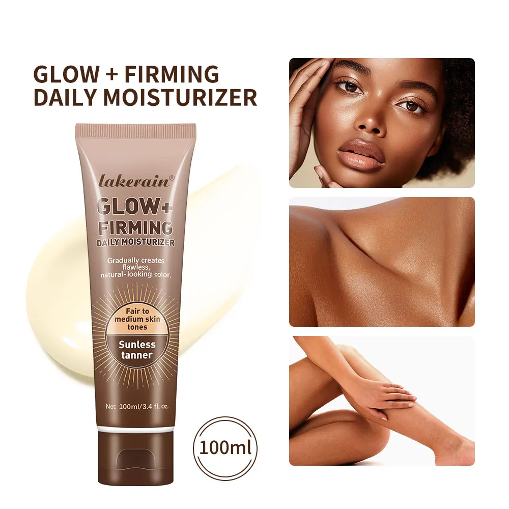 Tanning Lotion Self Tanner Sunless Browning Lotion, Best Gradual Tanner for Men and Women, Streak-Free Fake Tan