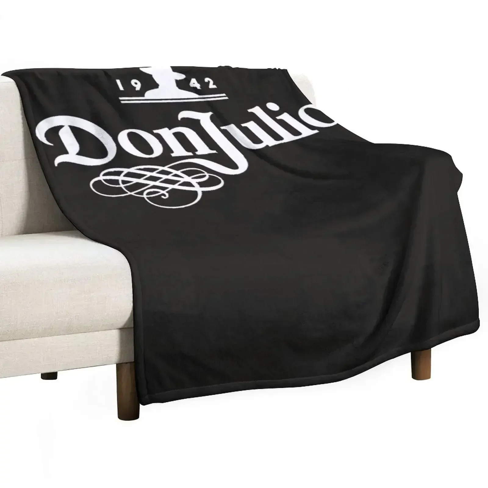 Manta de franela cálida Don Julio 1942 para sofá, silla, dormitorio