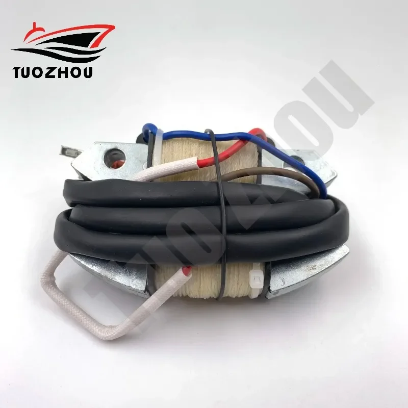 66T-85520-00 Charge Coil replaces for Yamaha 2 Stroke 40HP Outboard Engine Boat Motor