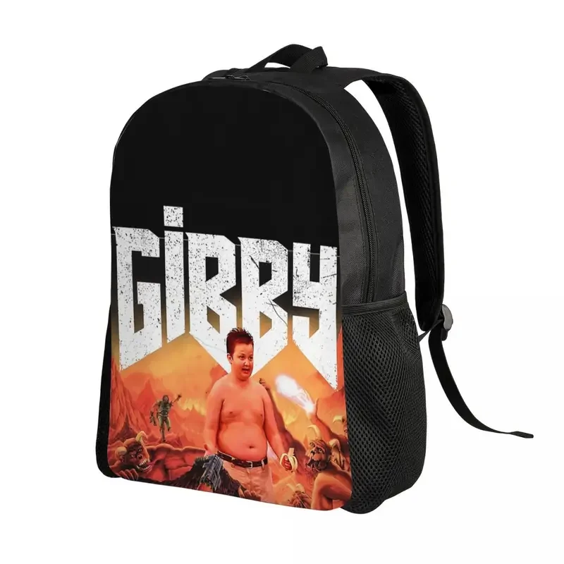 Devil And Gibby Icarly Travel Backpack Women Men School Laptop Bookbag Fashion College Student Daypack Bags