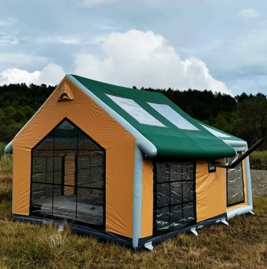 Large Inflatable Tent, 420x513x330 cm Waterproof Oxford Air Camping Tent